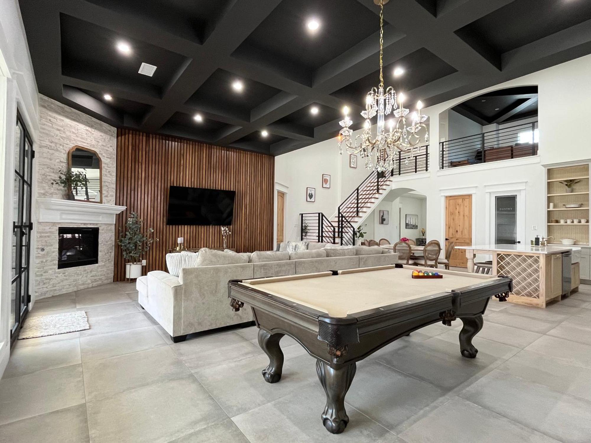 Luxury Gameroom/Basketball Hoop Arlington Exteriér fotografie